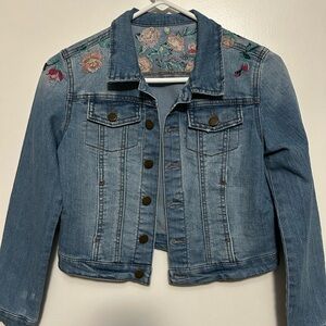 Girls Embroidered Jacket